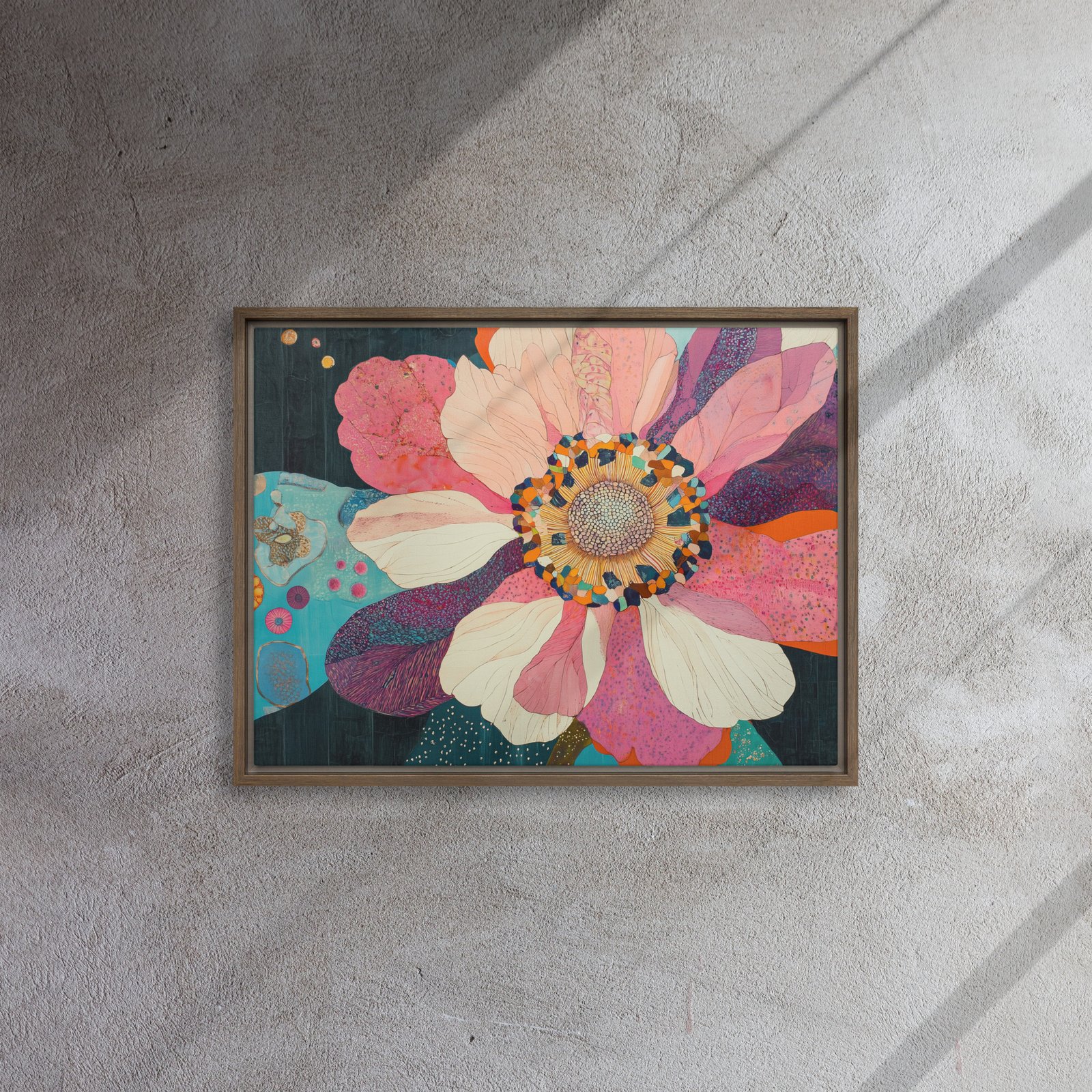 Cosmic Petal Fusion Art - Image 8