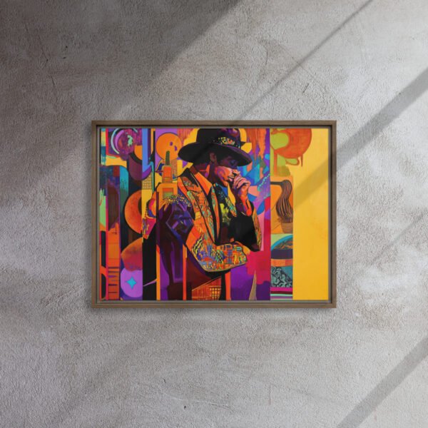 Urban Jazz Mosaic Portrait - Image 8