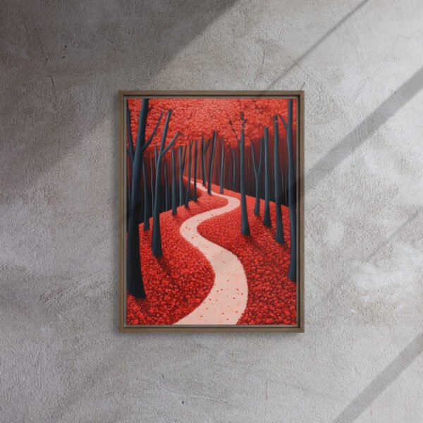 Crimson Dream Forest Path - Image 8