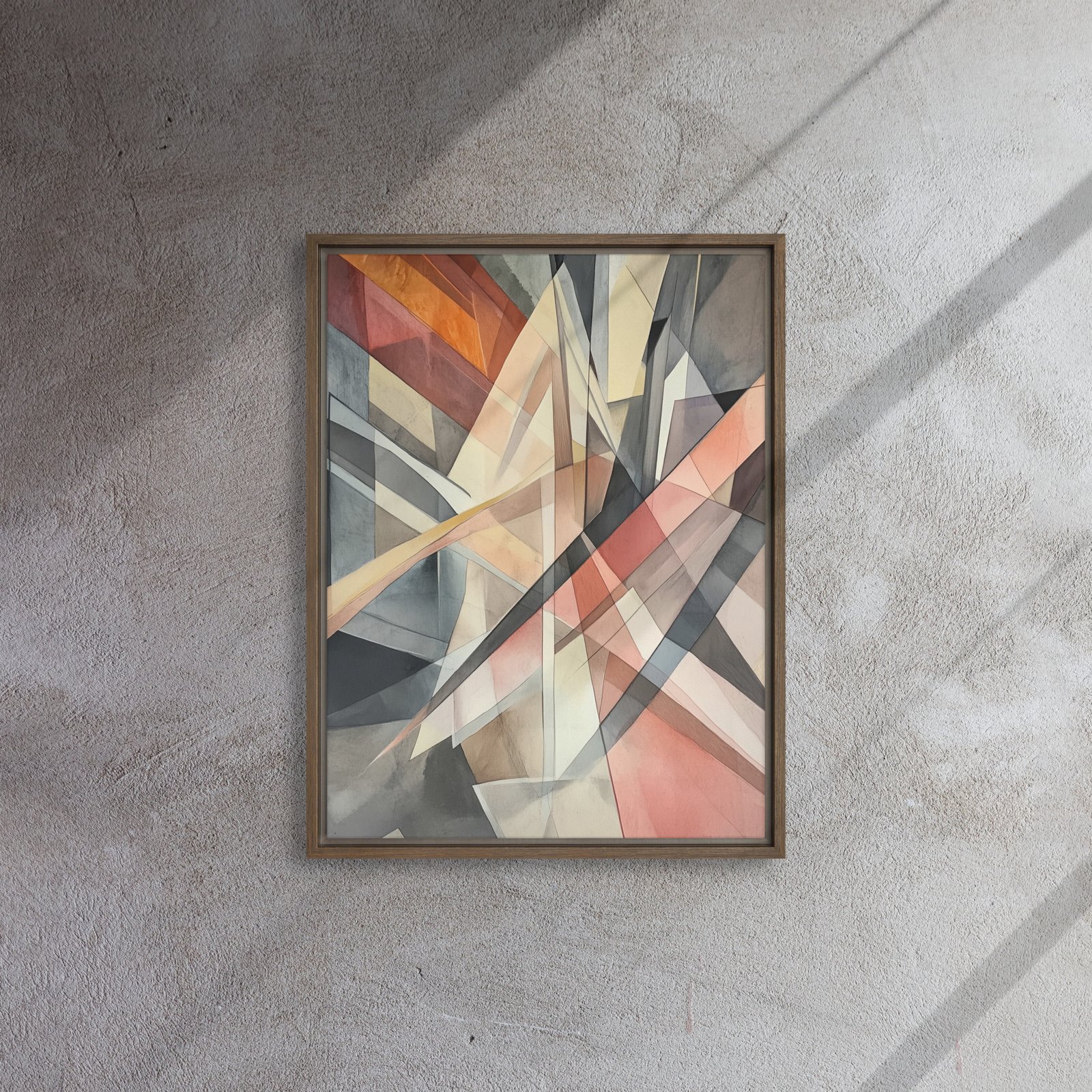 Prismatic Intersection Abstract Art - Image 8