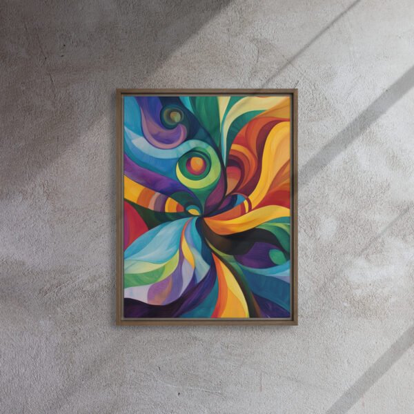 Chromatic Vortex Abstract Art - Image 8