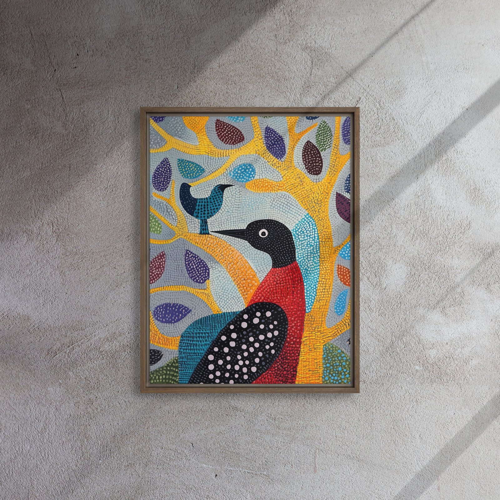 Dotted Birds Vibrant Tree - Image 8