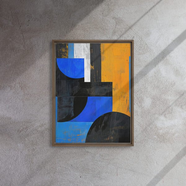 Blue Ember Geometric Fusion - Image 8