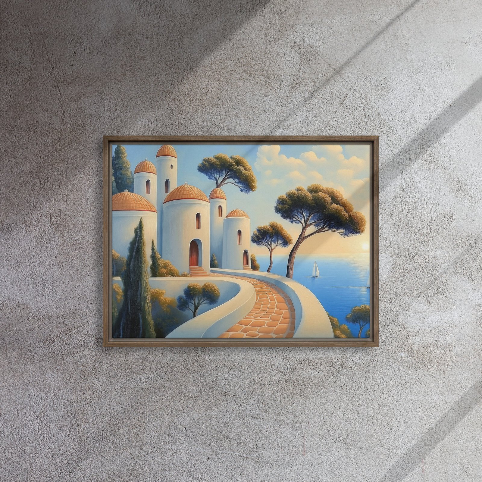 Mediterranean Seaside Sunset - Image 8