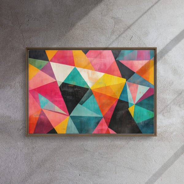 Prismatic Geometry Abstract Art - Image 9