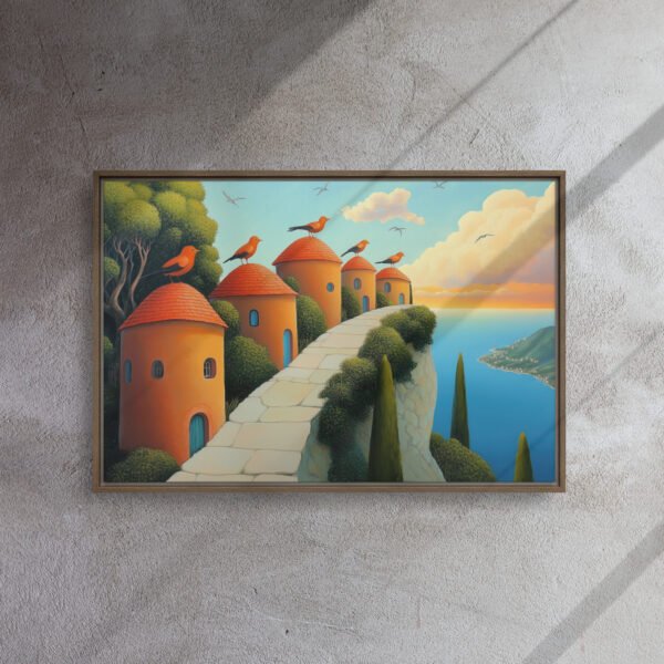 Seaside Village Birds Canvas - Image 9