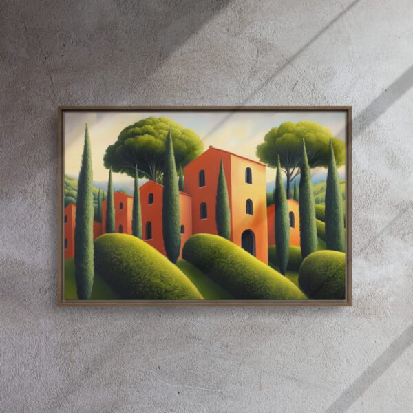 Tuscan Hillside Retreat Art - Image 9