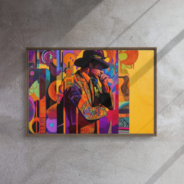 Urban Jazz Mosaic Portrait - Image 9