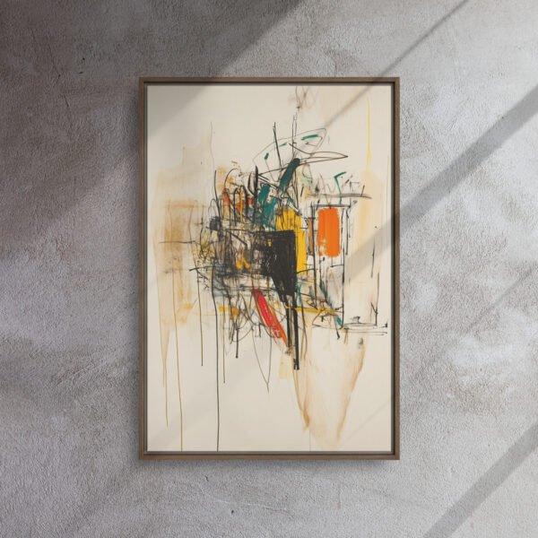 Urban Pulse Abstract Cityscape - Image 9