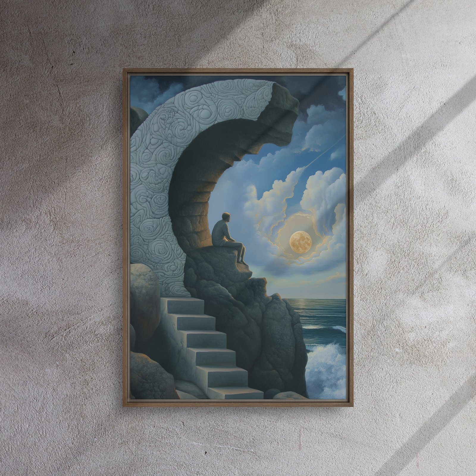 Moonlit Stairway Dream Art - Image 9