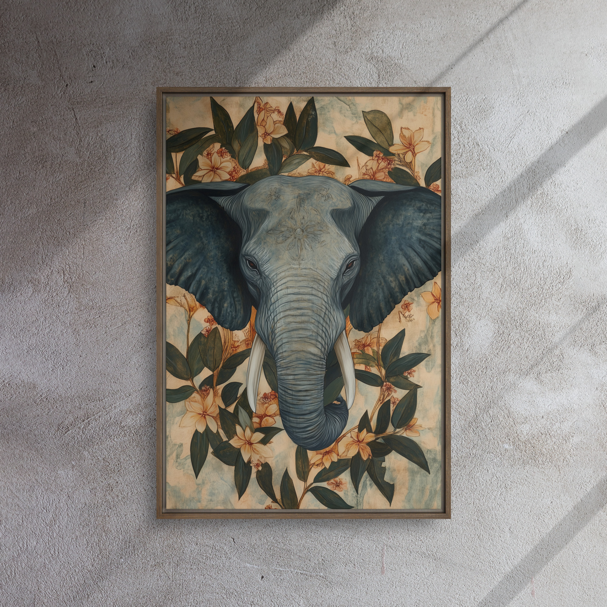 Floral Elephant Majesty - Image 9