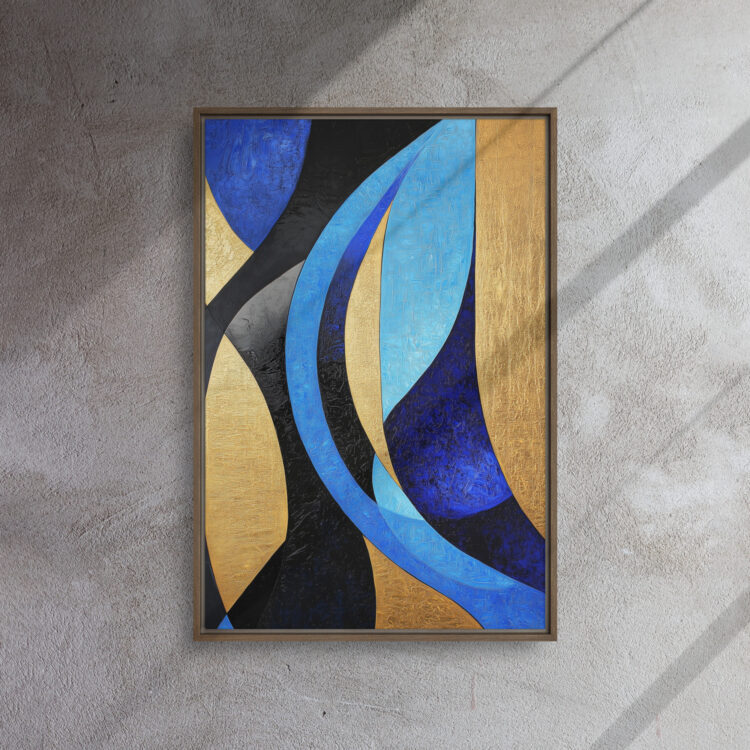 Midnight Currents Gold Flow - Image 9
