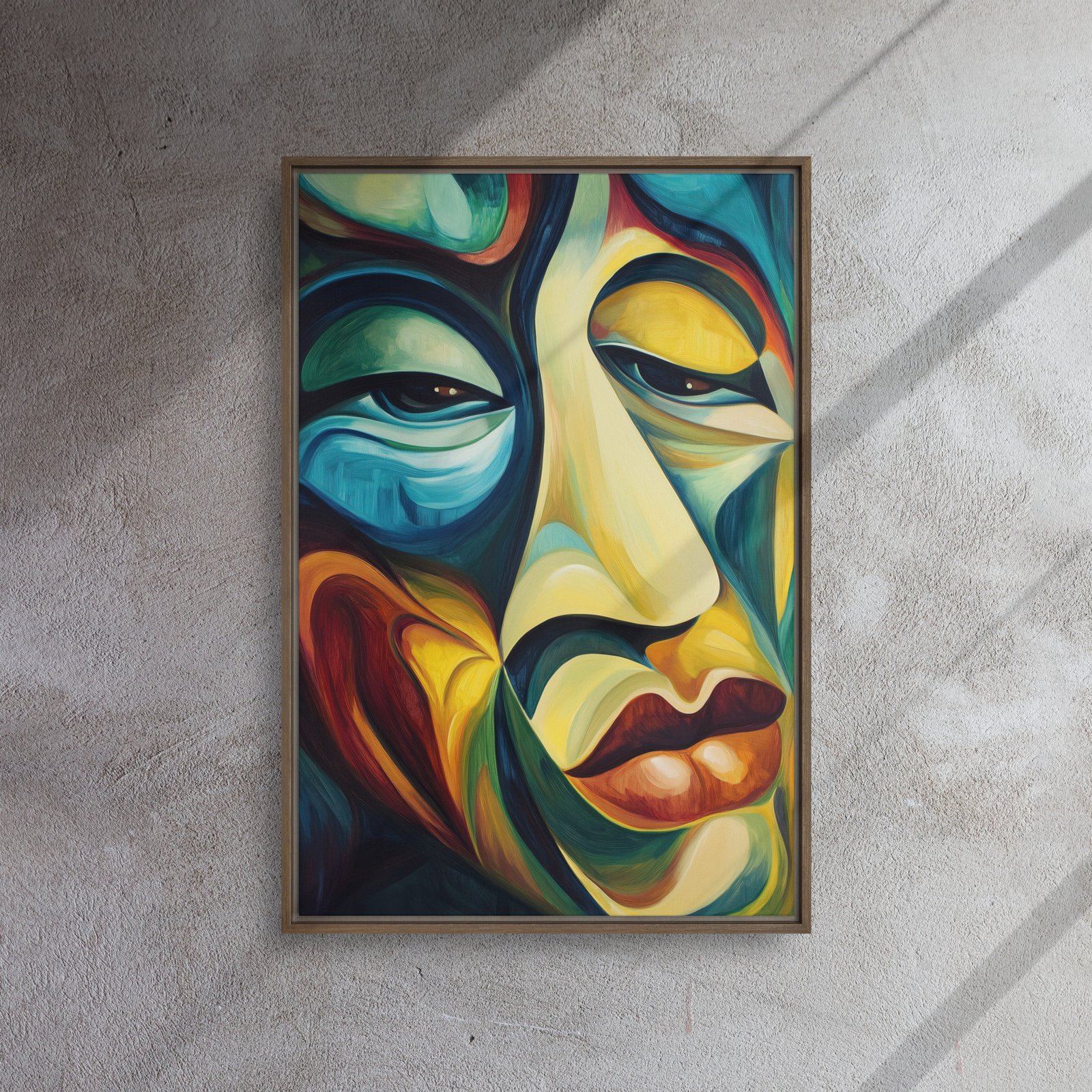 Framed canvas in brown 20x30 front 689ed43935eb2.jpg