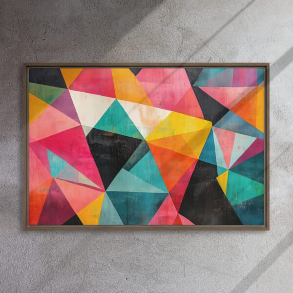 Prismatic Geometry Abstract Art - Image 10