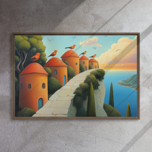 Seaside Village Birds Canvas - Image 10