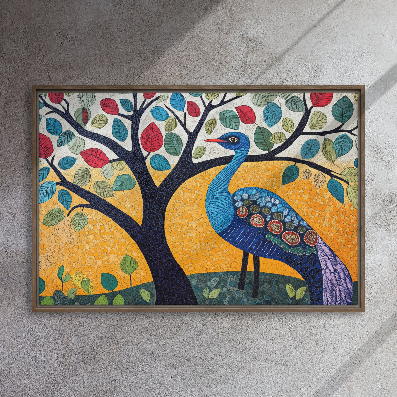 Peacock Mosaic Fantasy Art - Image 10