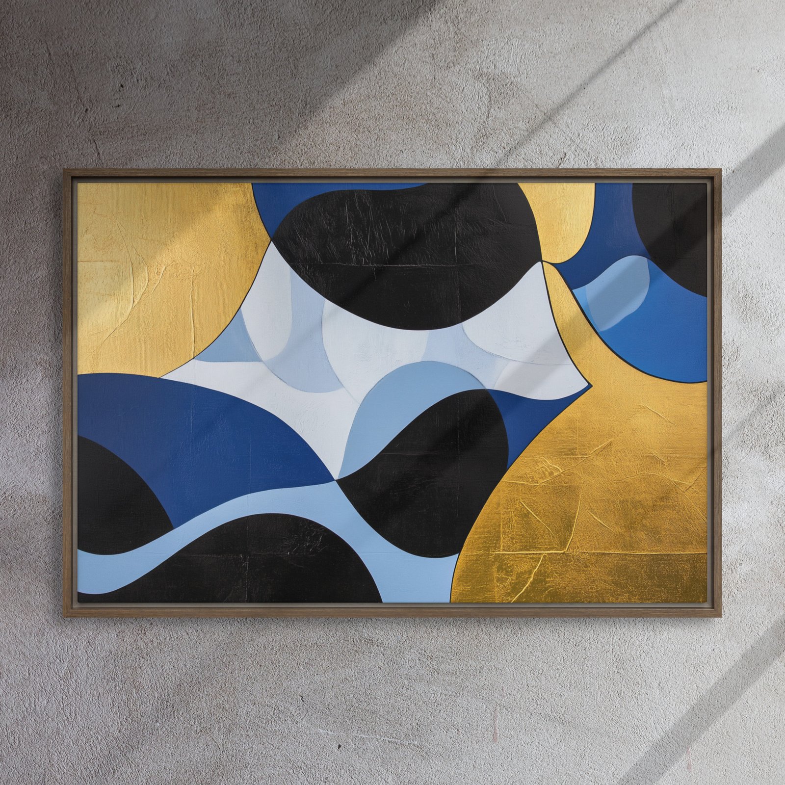 Opulent Wave Geometry Canvas - Image 10