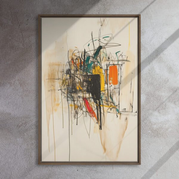 Urban Pulse Abstract Cityscape - Image 10