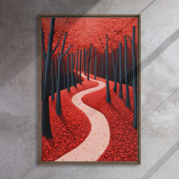 Crimson Dream Forest Path - Image 10