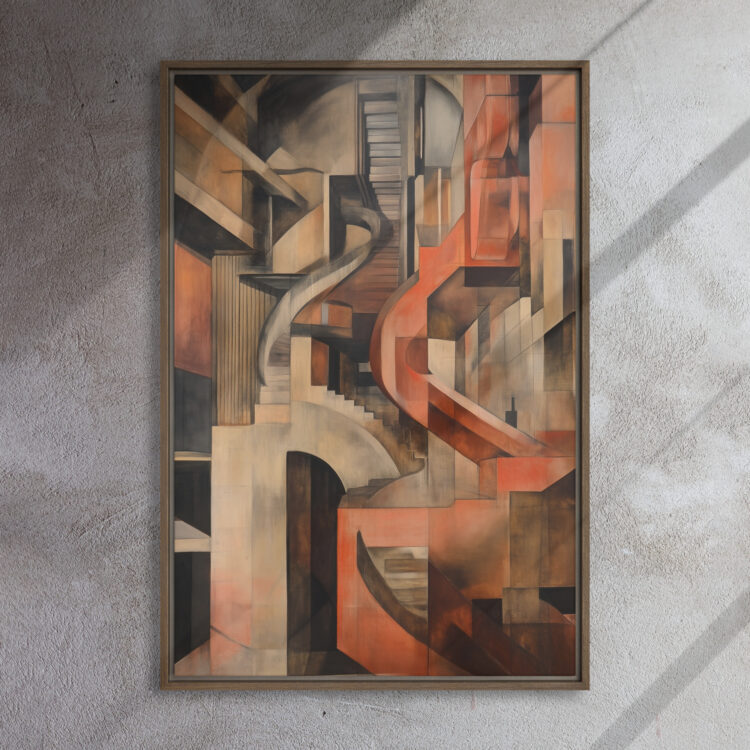 Cubist Architectural Staircase - Image 10