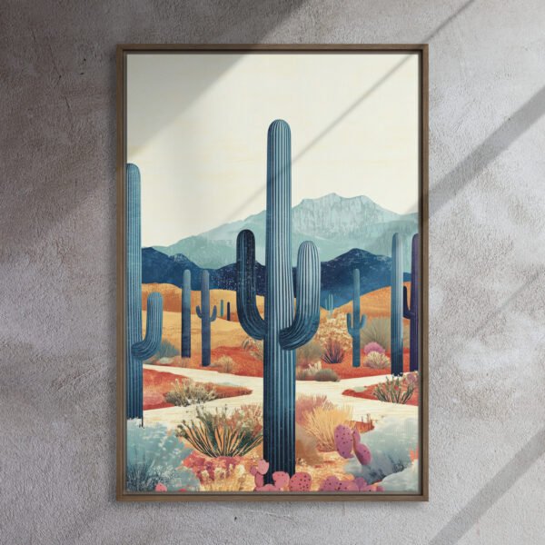 Majestic Saguaro Desert Landscape - Image 10