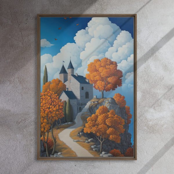 Castle Autumn Cloudscape Art - Image 10