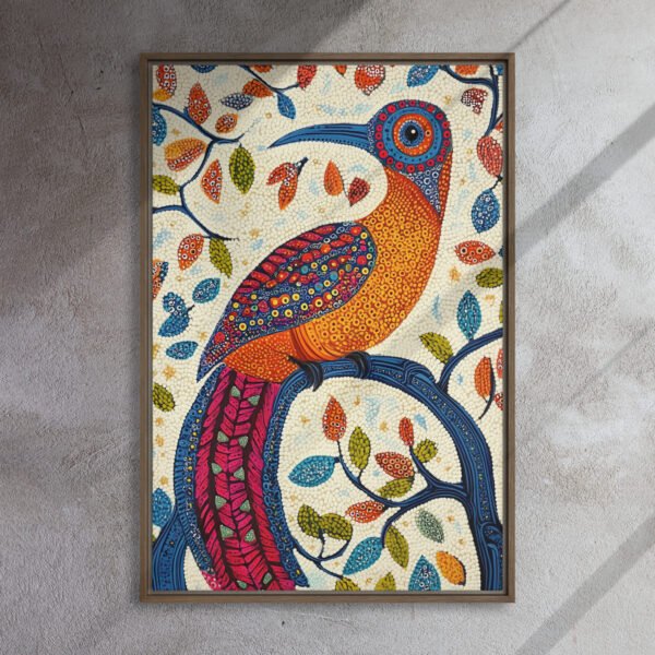 Jeweled Songbird Mosaic Art - Image 10