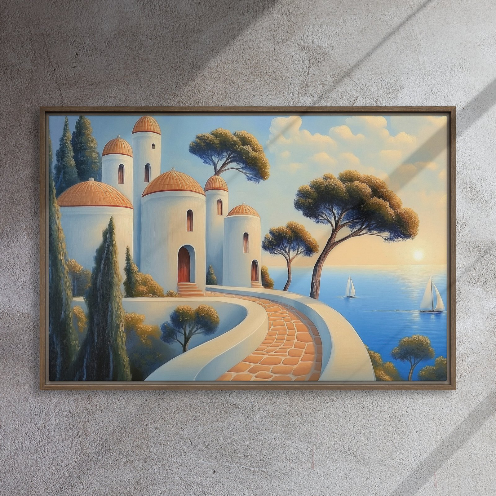 Mediterranean Seaside Sunset - Image 10