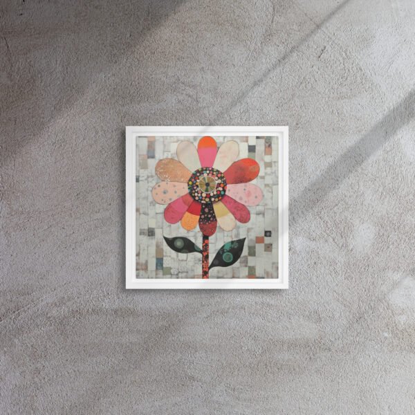 Mosaic Petal Bloom Art - Image 5