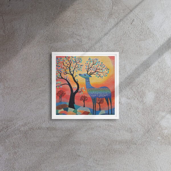 Sunrise Mosaic Deer - Image 5