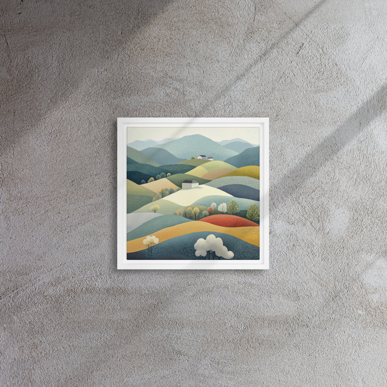 Pastel Hillside Harmony - Image 5