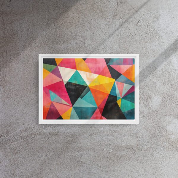 Prismatic Geometry Abstract Art - Image 11