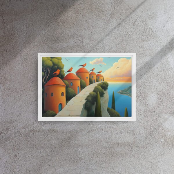 Seaside Village Birds Canvas - Image 11