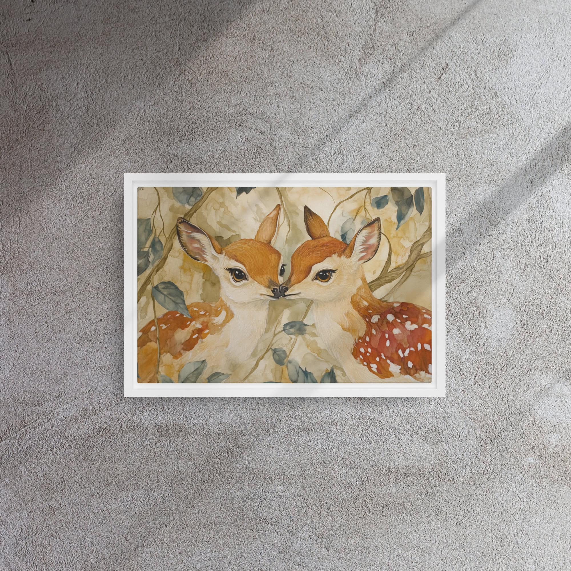 Fawn Kisses Woodland Art - Image 11