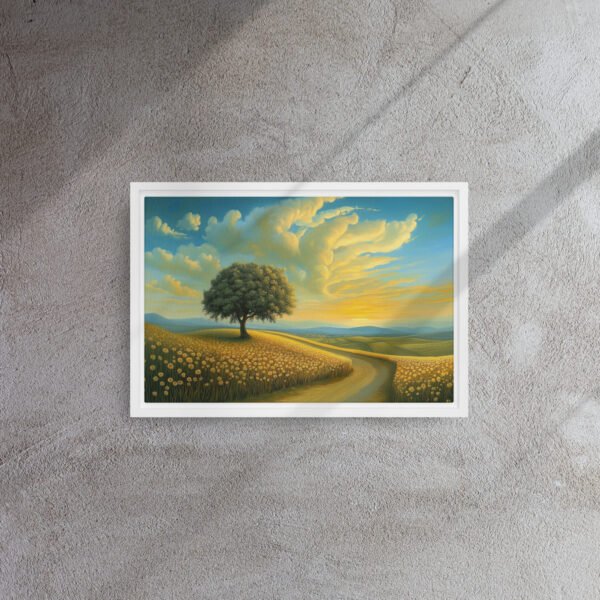 Golden Meadow Sunset Path - Image 11