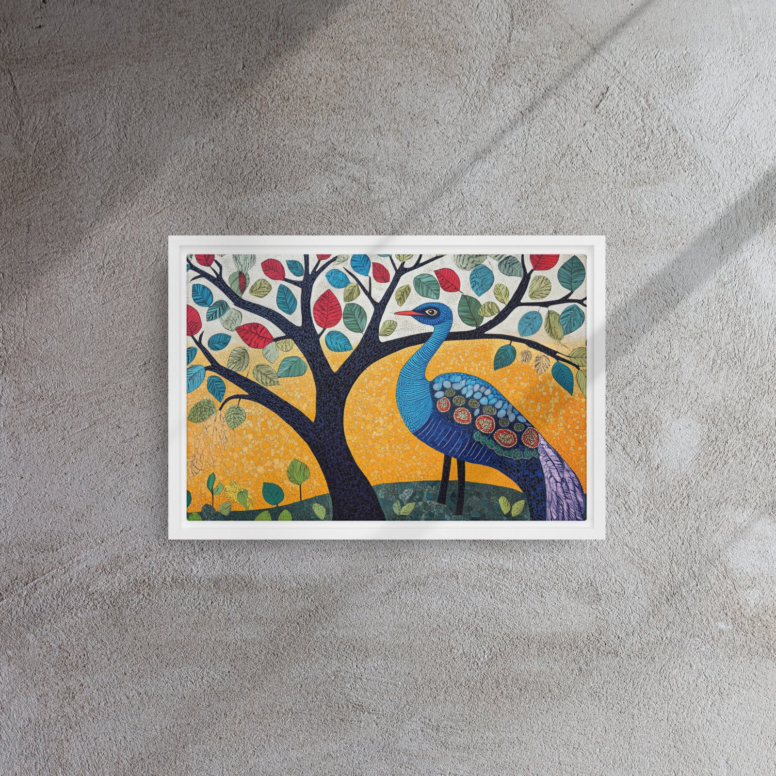 Peacock Mosaic Fantasy Art - Image 11