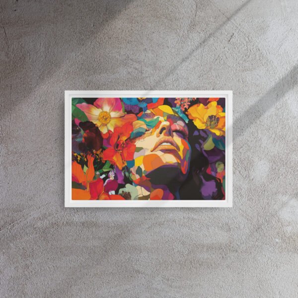 Floral Reverie Portrait Canvas - Image 11