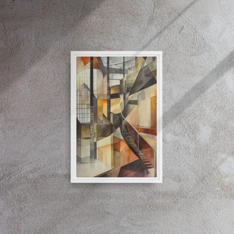 Cubist Atrium Illusion Canvas - Image 11