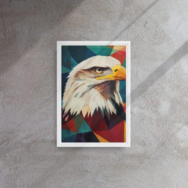 Geometric Bald Eagle Majesty Art - Image 11