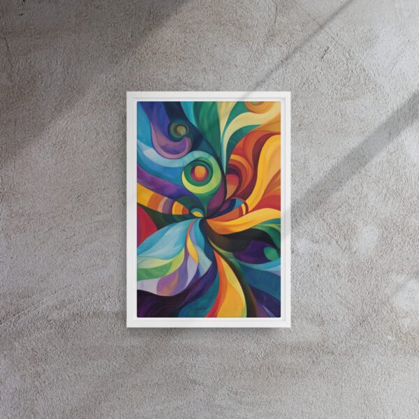 Chromatic Vortex Abstract Art - Image 11