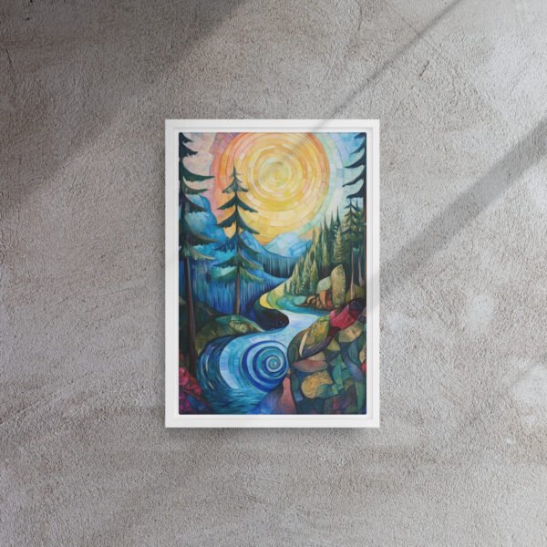 Spiral Sunburst Forest Stream - Image 11