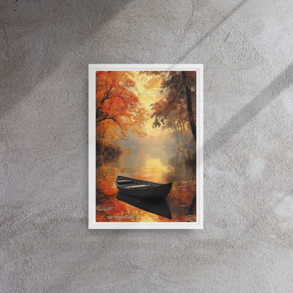 Amber Reflection Rowboat Art - Image 11