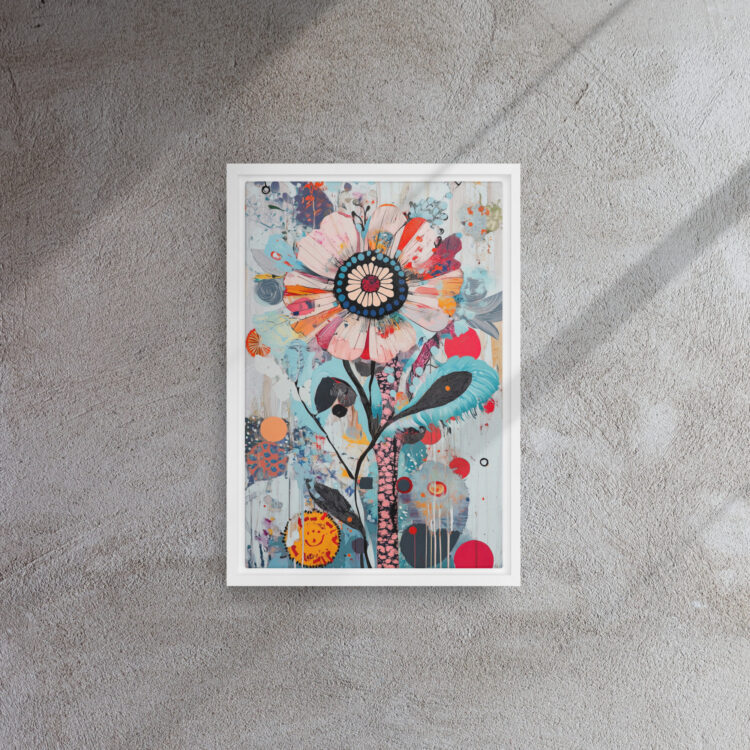 Vibrant Abstract Flower Art - Image 11