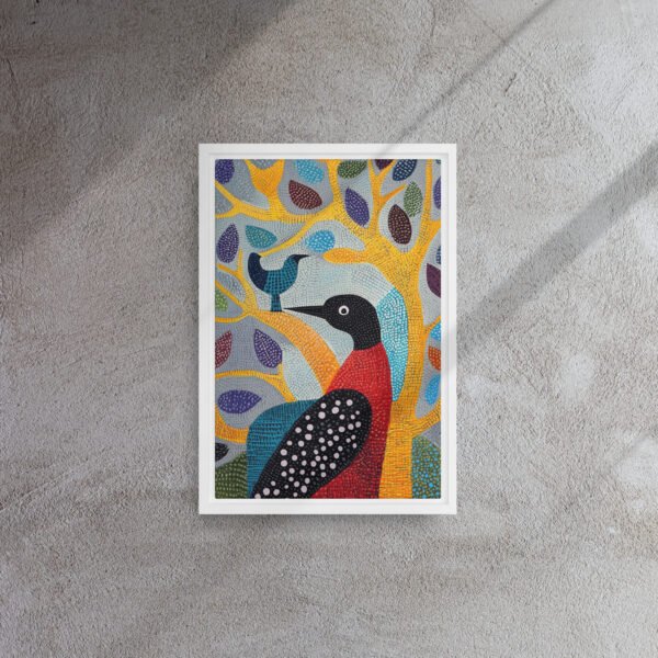 Dotted Birds Vibrant Tree - Image 11