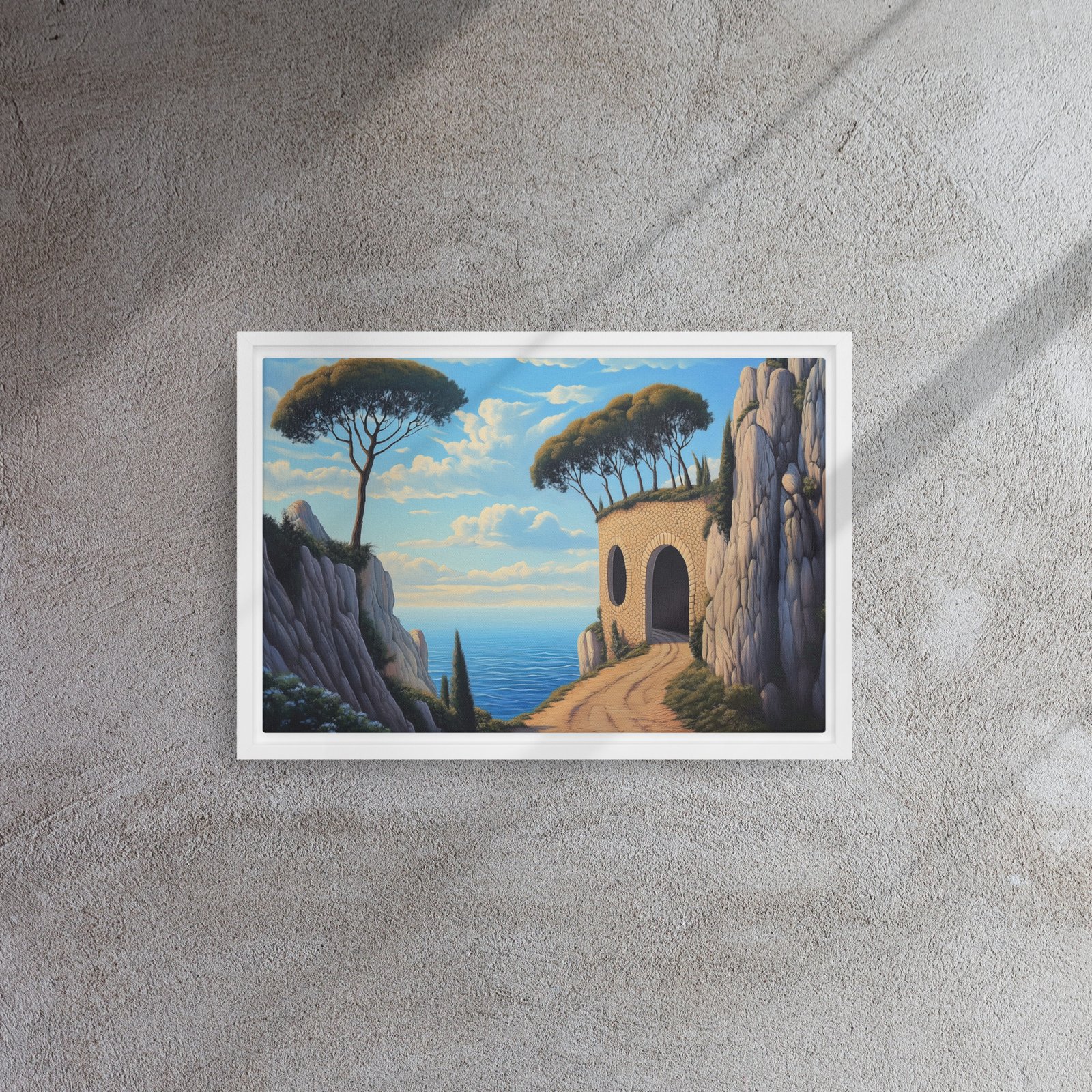 Framed canvas in white 12x18 front 689dc63f537e2.jpg