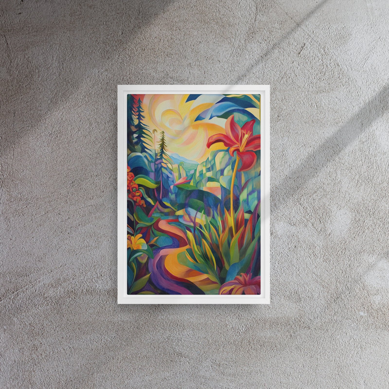 Framed canvas in white 12x18 front 689ed0df7f3bd.jpg