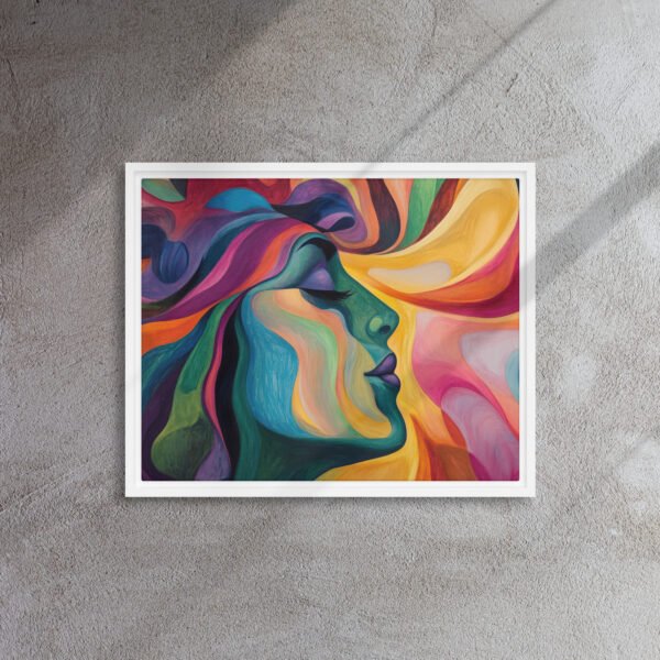 Radiant Mind Abstract Portrait - Image 12