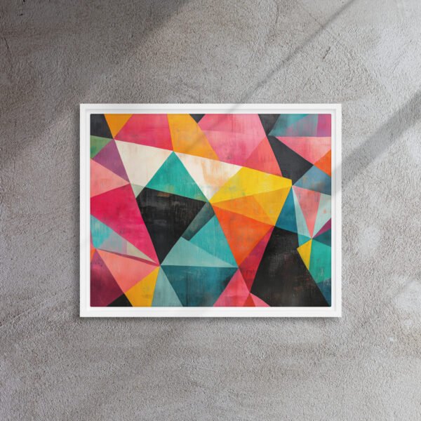 Prismatic Geometry Abstract Art - Image 12