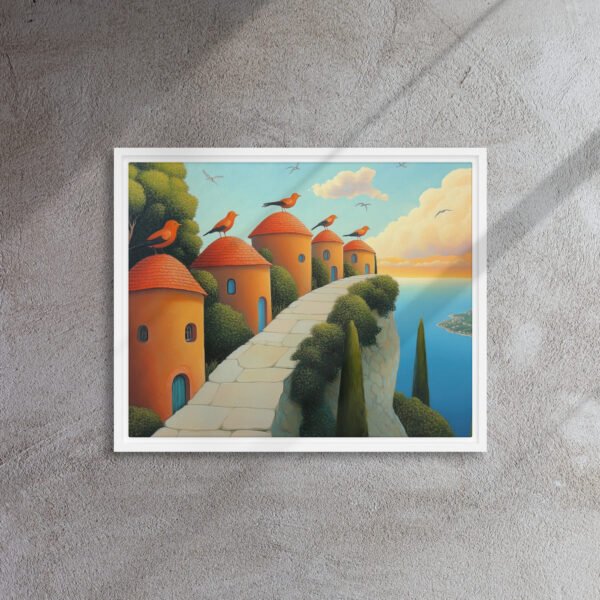 Seaside Village Birds Canvas - Image 12