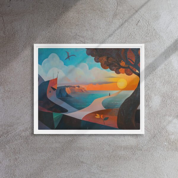 Sunset Coast Dreamscape Art - Image 12